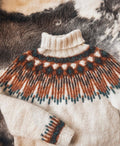 Hopi polar hvit og amber heather