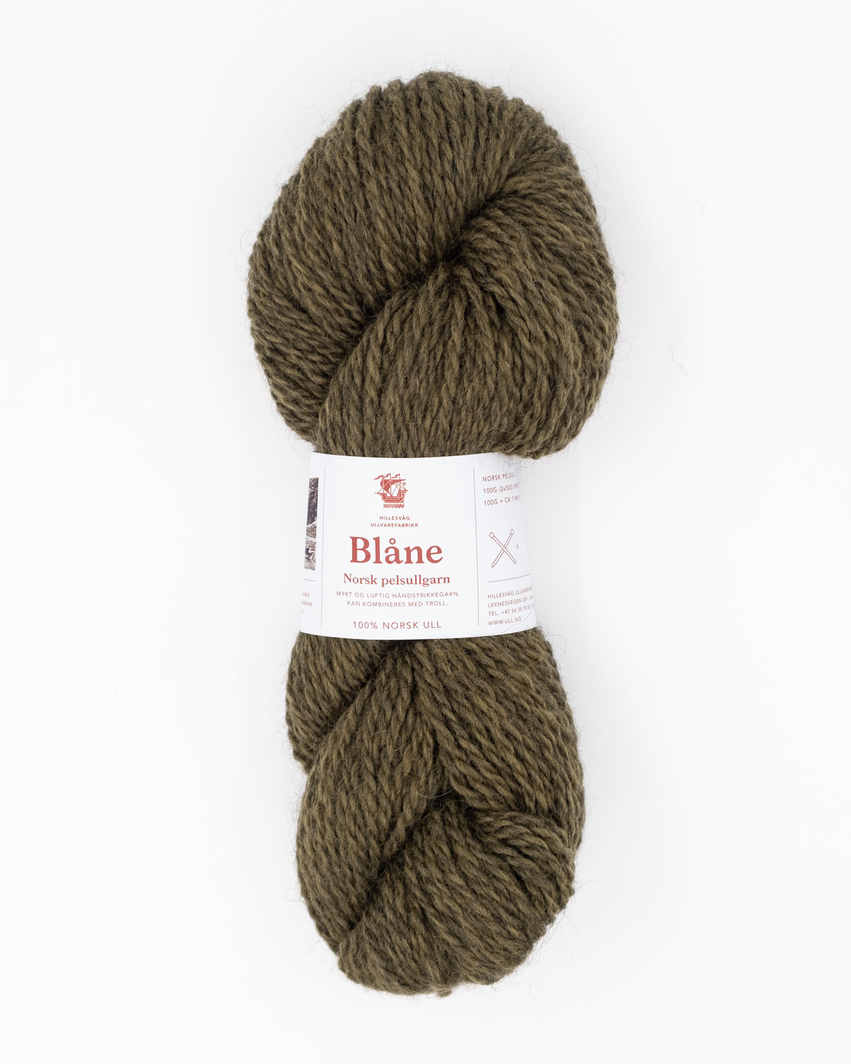 Blåne Pelt Wool Yarn