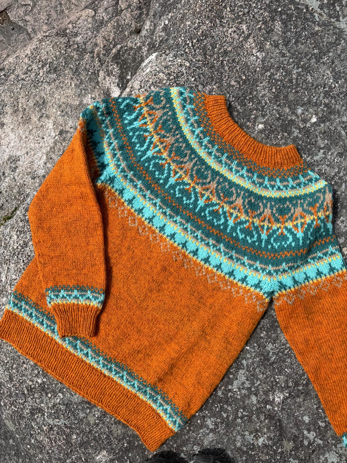Alasuq mid-season orange og turkis