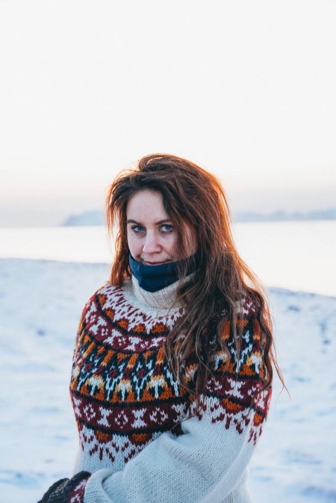 Arktisk sommer POLAR ubleket hvit