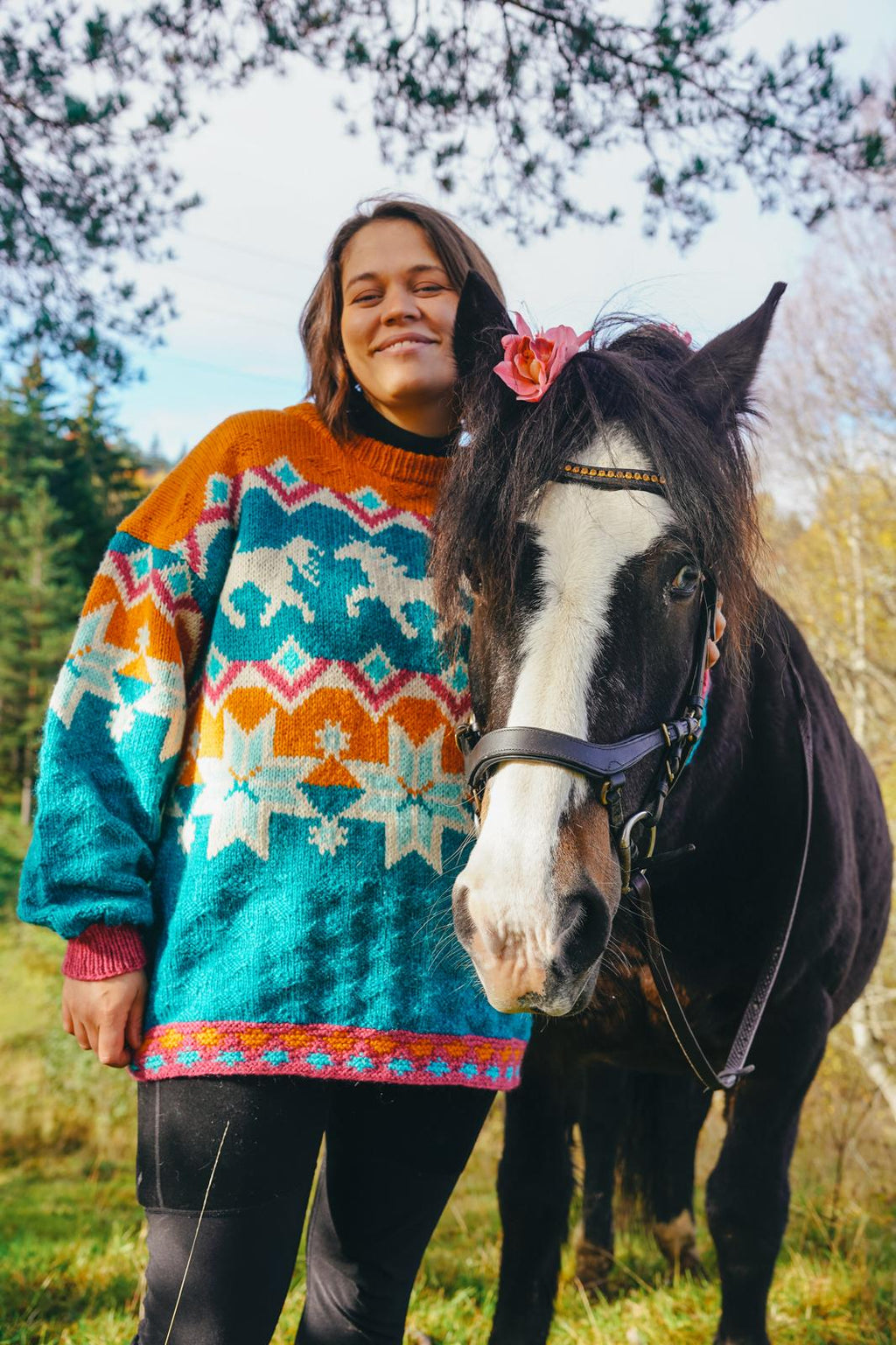 Dølahest Sweater (digital pattern)