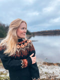Hopi POLAR svart og kobberrød