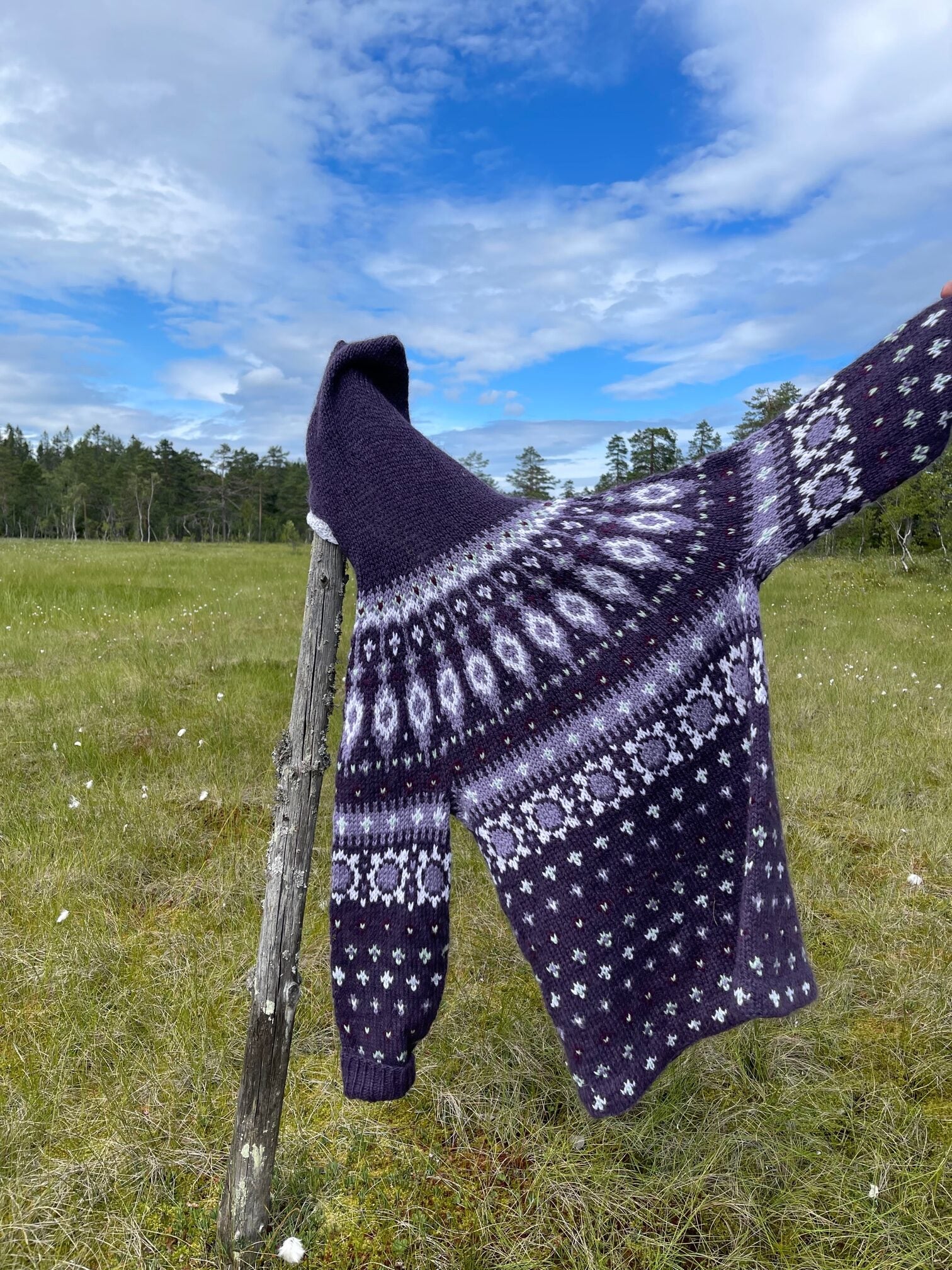 Katmandu Polarhette Lilla - Garnpakke