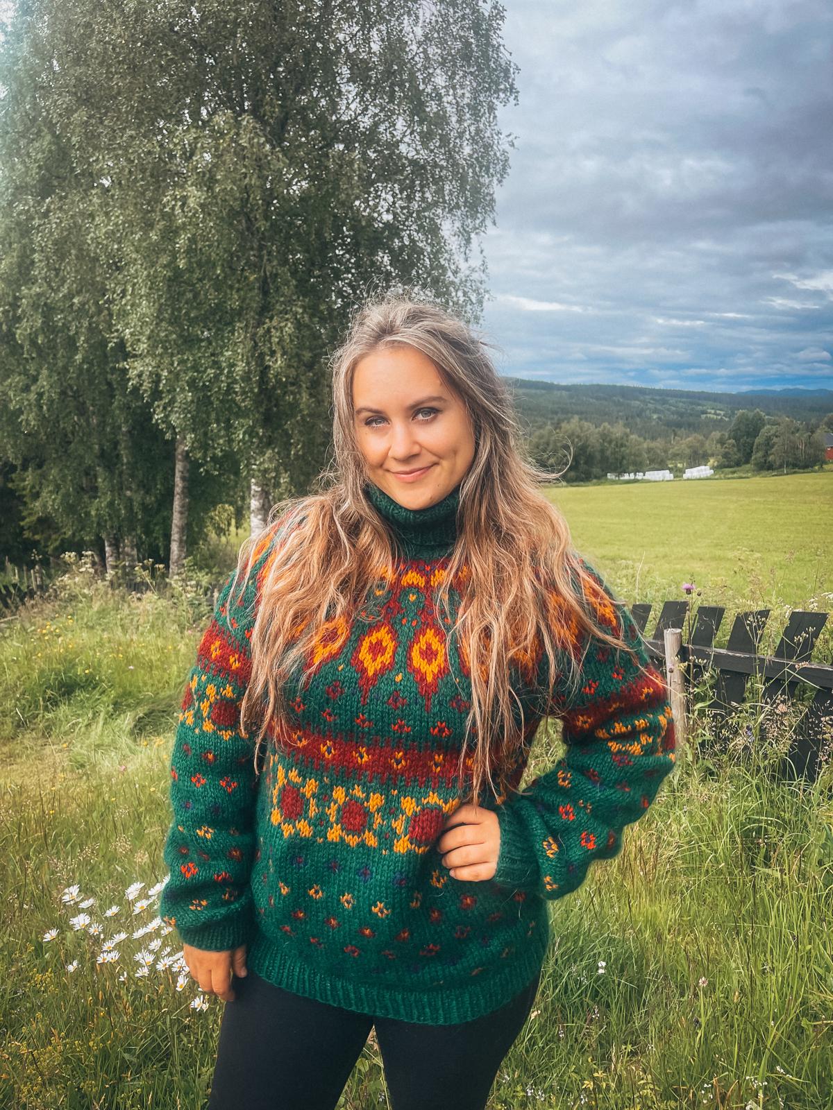 Katmandu polar grønn og oker