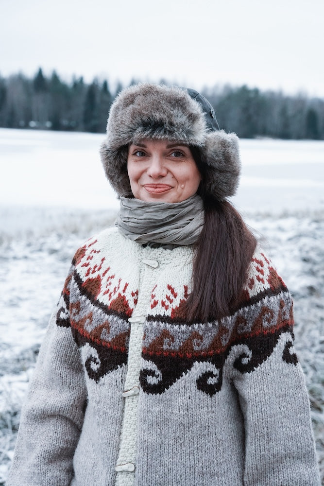 Kviljo polar melert lys brun