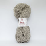 Luna Lamb's Wool Yarn (Luna lamb's wool yarn mottled light brown 450)