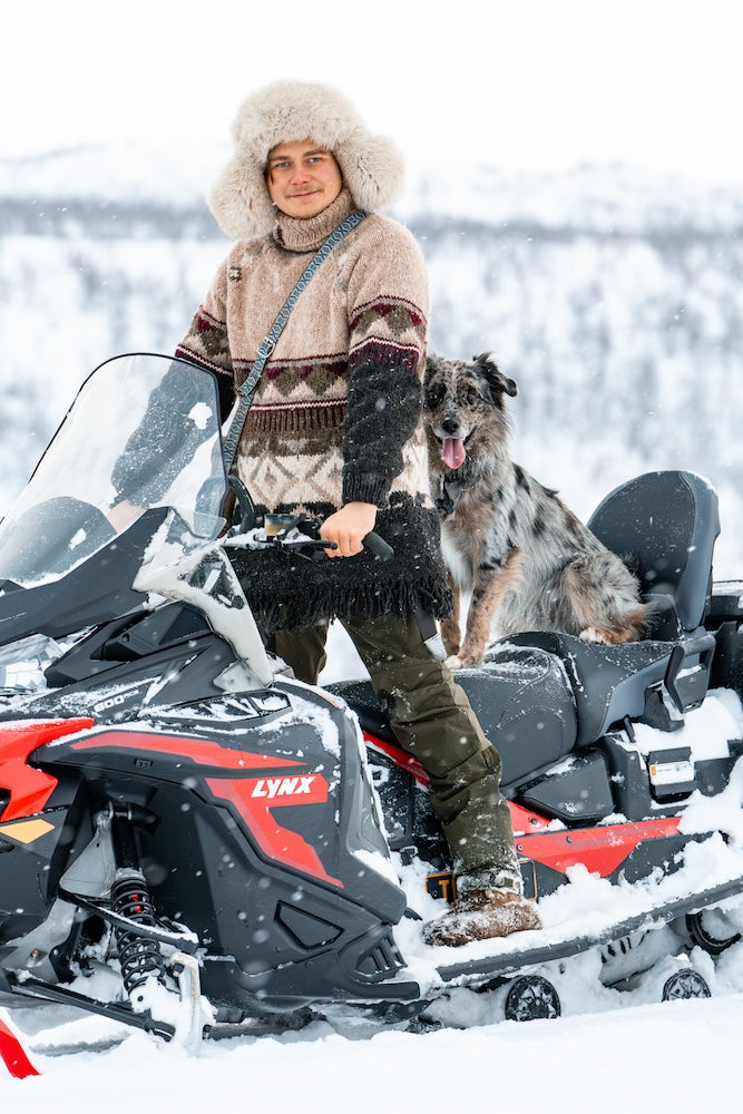 Nenana genser black heather