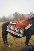 Night horse lun kobber melert og håndfarget vams hav