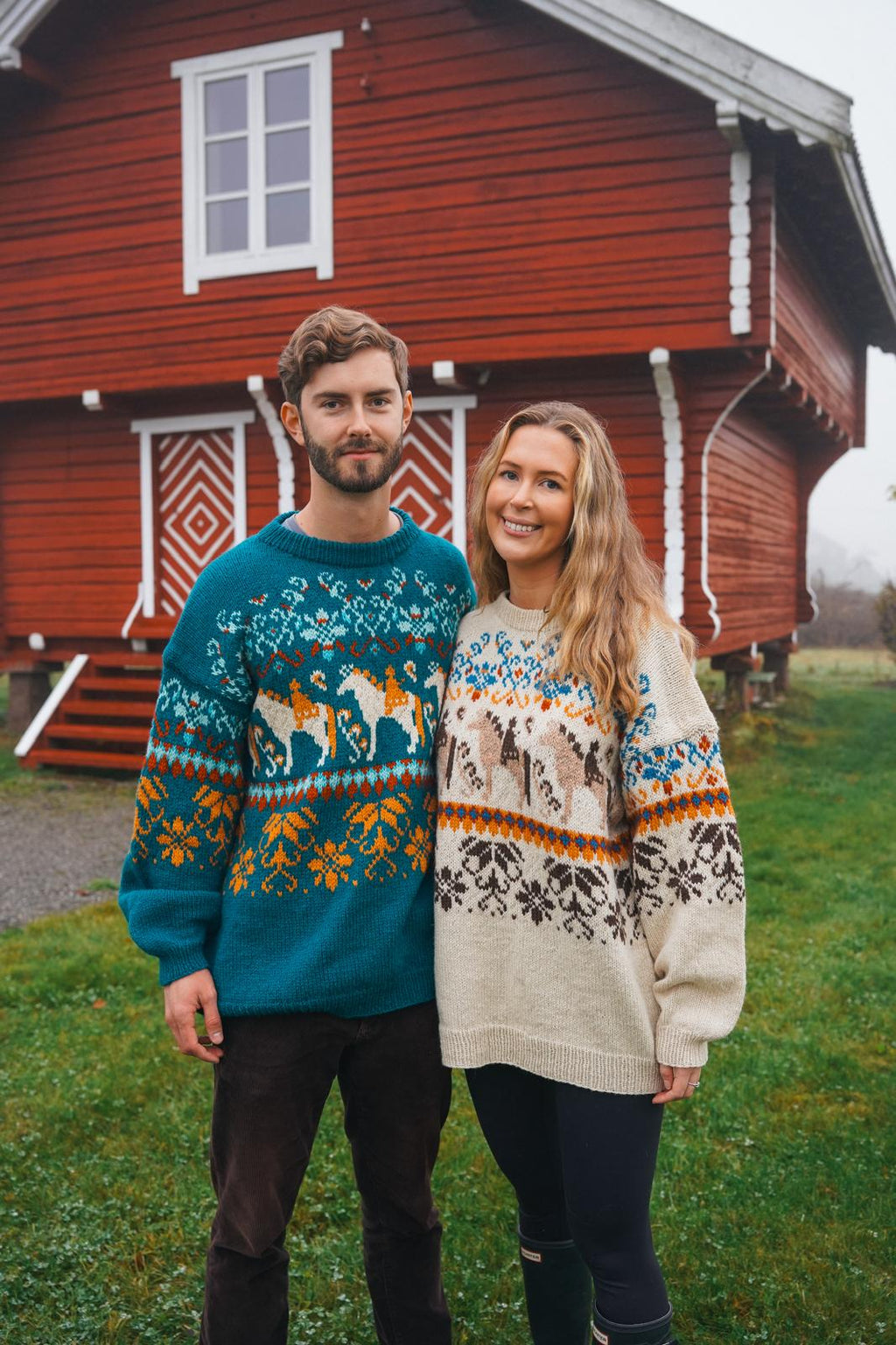 Norwegian Fjord Horse Sweater (digital pattern)