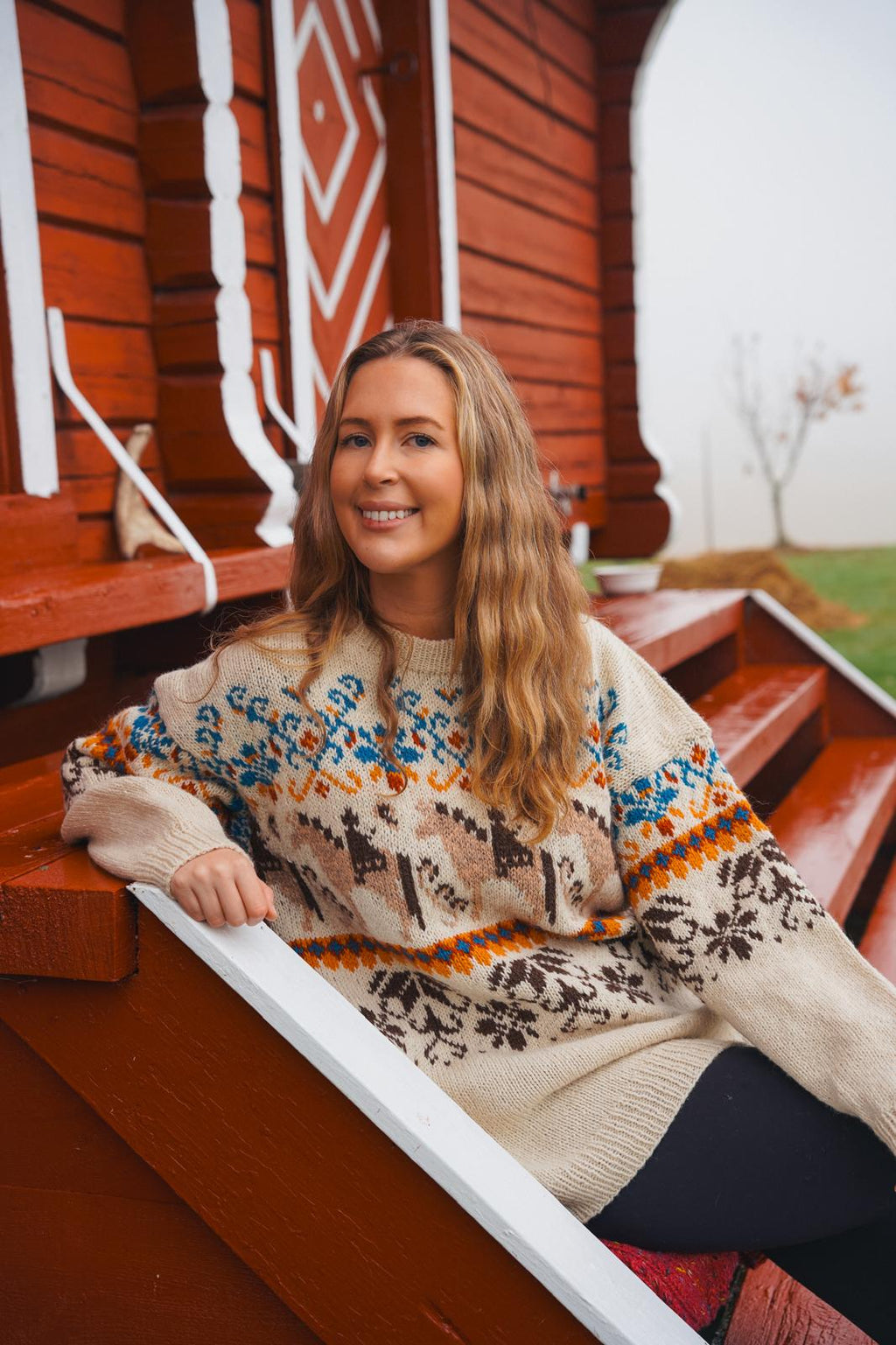 Norwegian Fjord Horse Sweater (digital pattern)