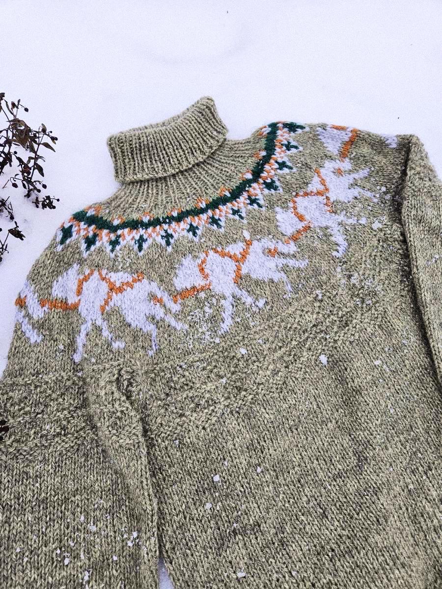 One week sleddog sweater (digital oppskrift)
