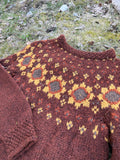 Pokhara polar Lynx copper melange and mustard yellow