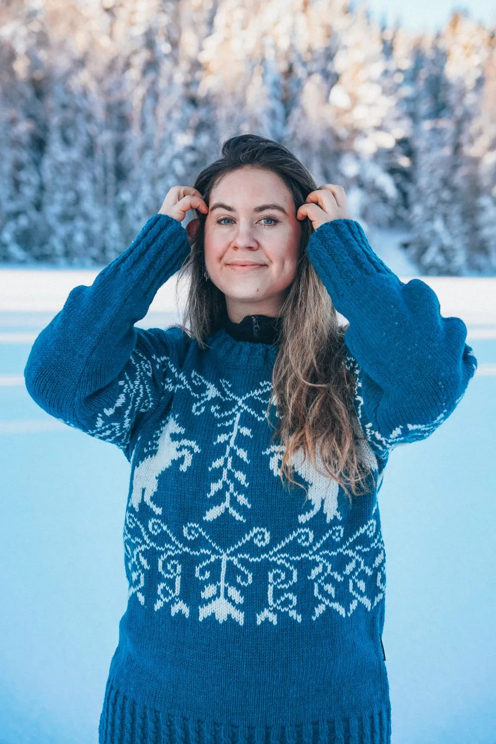 LinkaWear Shadowfax Skye blå 4 fra Villmarksgensere av Linka Neumann