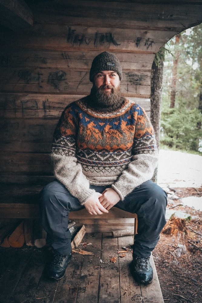 Takotna polar beige tweed
