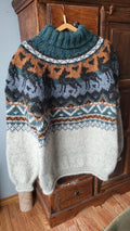 Takotna polar light ash heather og light indigo