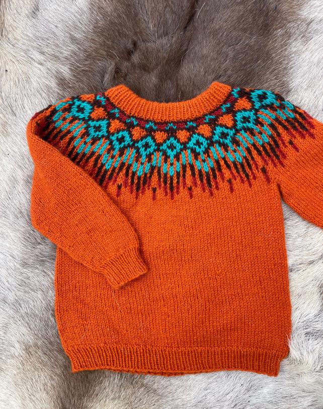 Hopi Children Orange