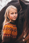 Alasuq barn Mørk brun