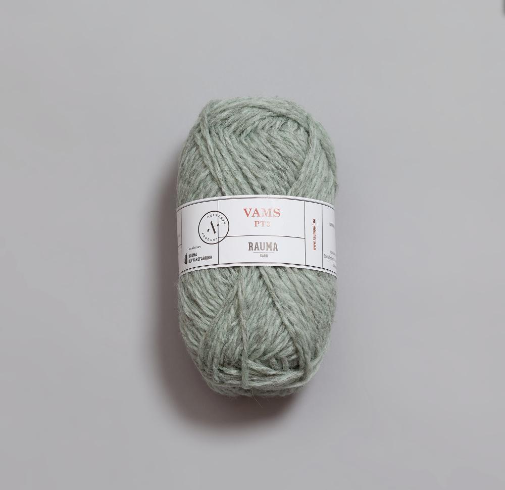 Mintgrønn melert-303