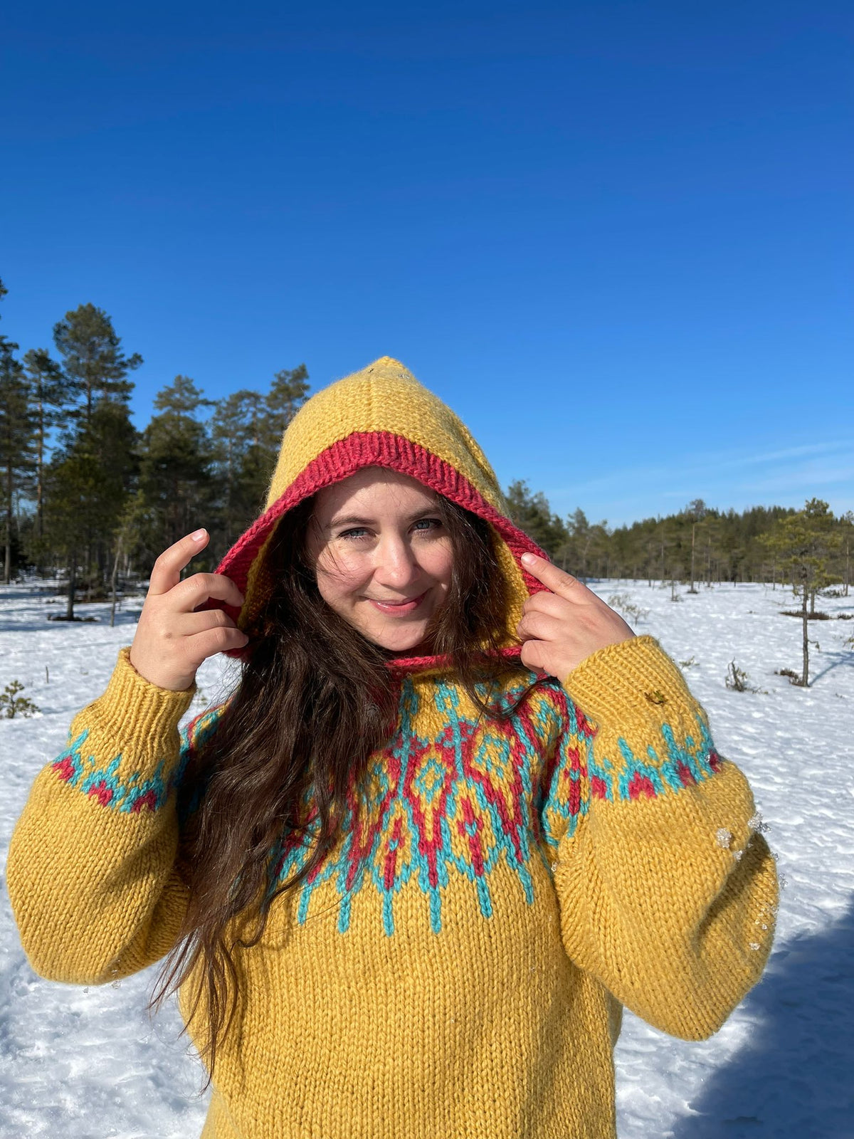 Tusseladd polarhette gul