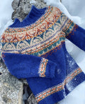 Alasuq Polar space blue og wheat heather