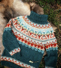 Alasuq Polar teal heather og ecru heather