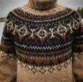 Alasuq Polar beige tweed og black tweed