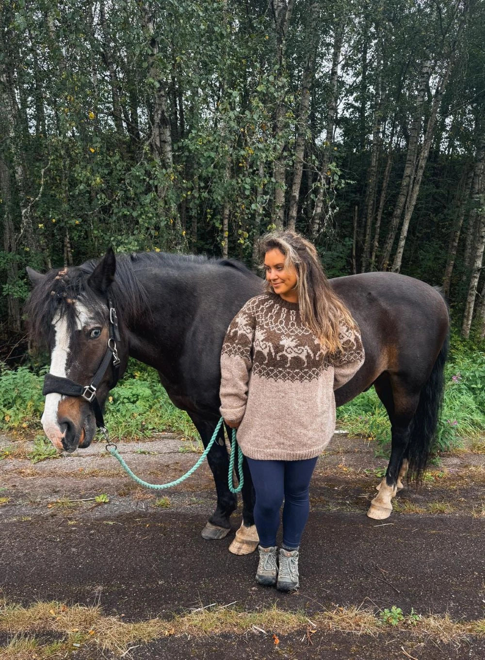 Norse-horse bark melert fra villmarksgensere av Linka Neumann