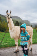 eventyrlama barn turkis fra villmarksgensere av Linka Neumann