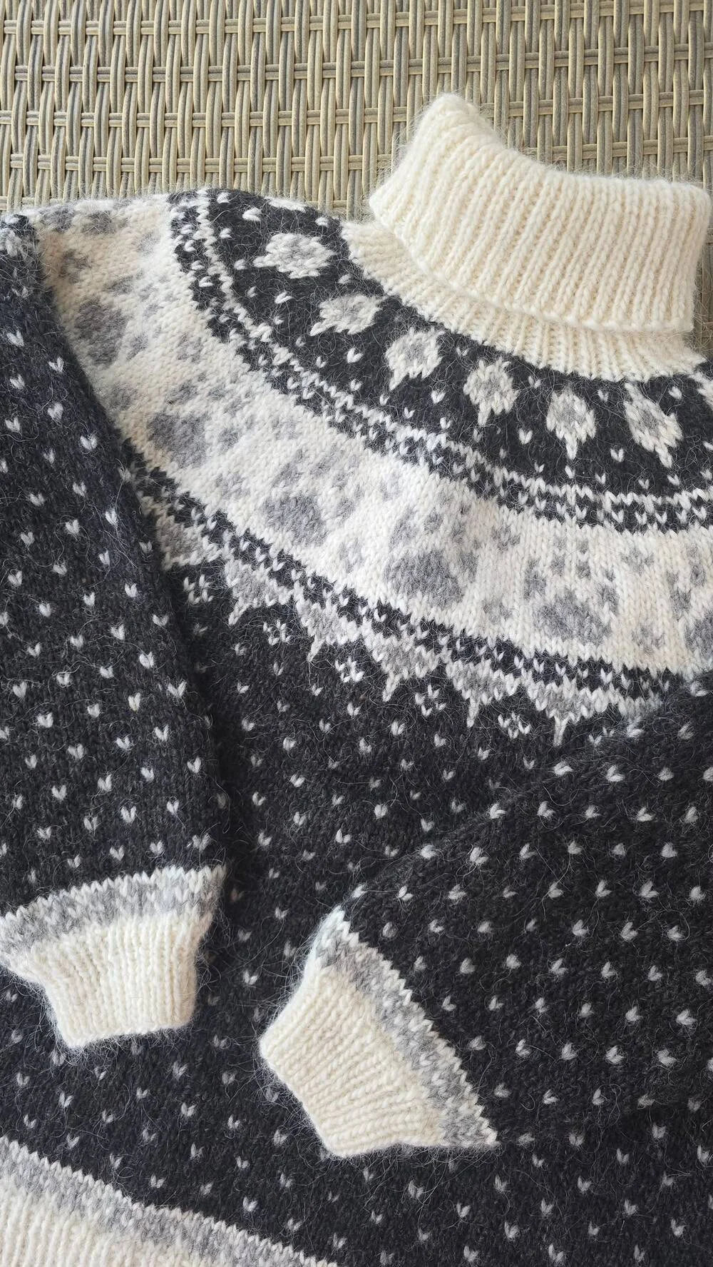 Fjordfolk polar Black heather