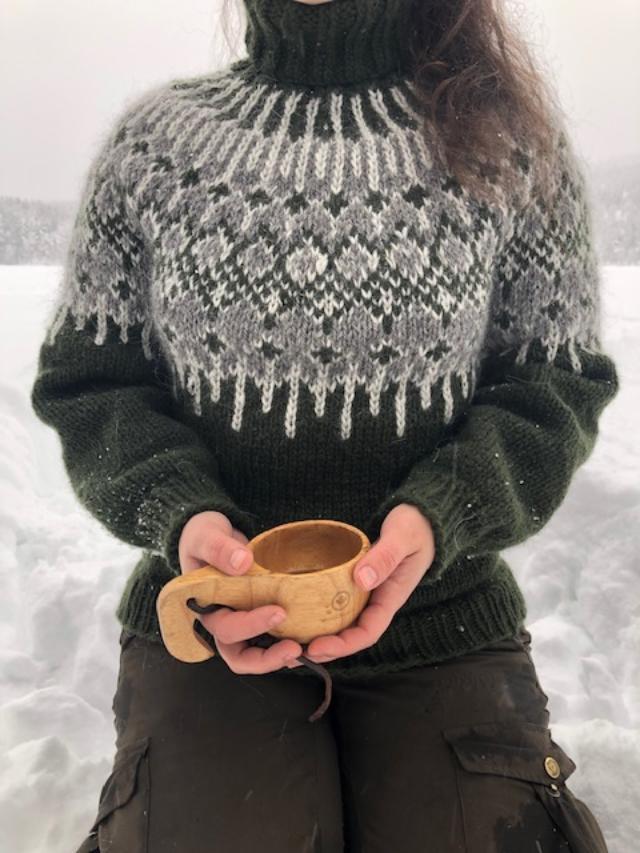 Føyka jaktgrønn og naturgrå