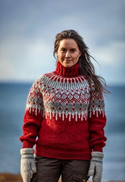 Føyka rød og naturgrå