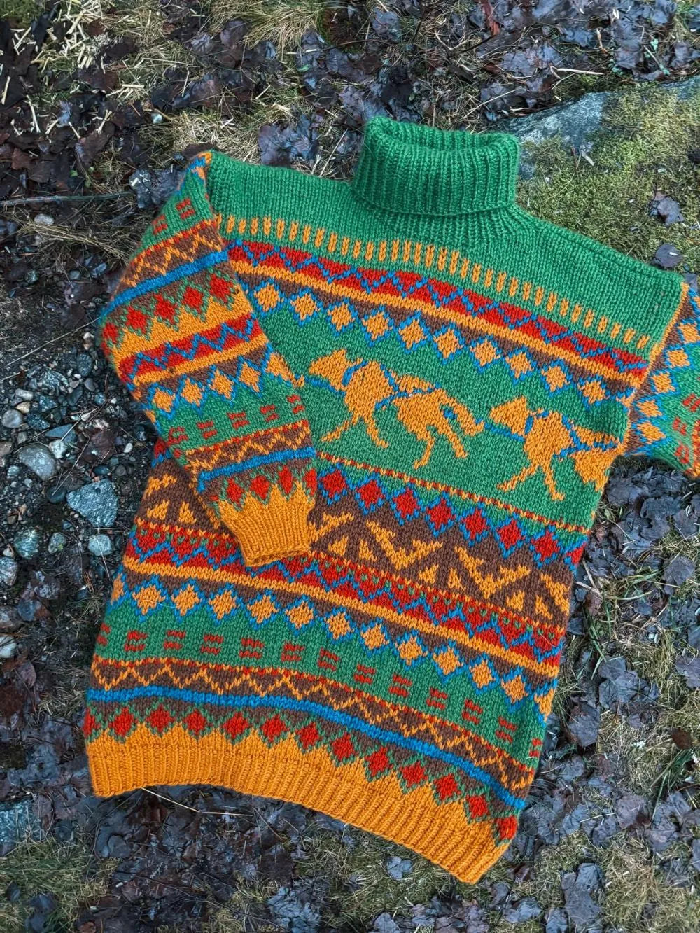Femundskolleksjon søvollsgenser fra Villmarksgensere av Linka Neumann