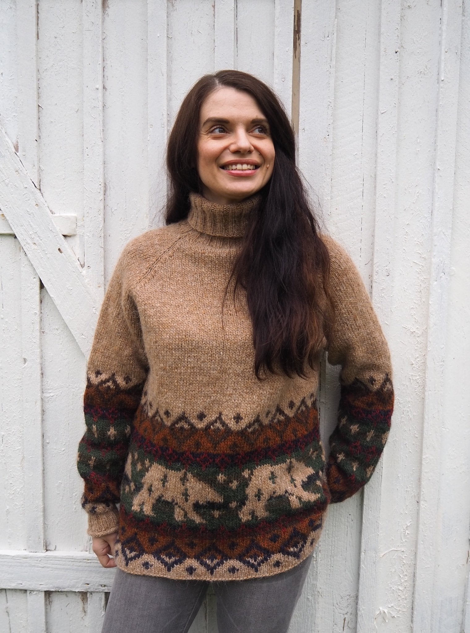 Kvitebjørn beige (8 farger)