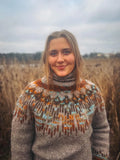 Hopi polar oatmeal heather fra Villmarksgensere av Linka Neumann