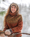 Tusseladd Polar i cognac (norsk ull)