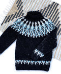 Tusseladd polar sort tweed