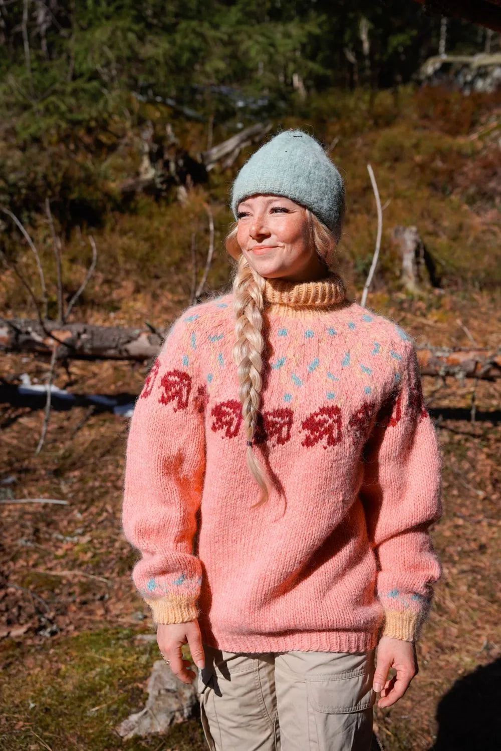 Alva winter morning fra Vårkolleksjonen 2026 Villmarksgensere av Linka Neumann