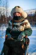 Tufsingdalgenser teal heather og acorn heather