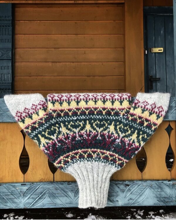 Alasuq Polar light ash heather and teal heather