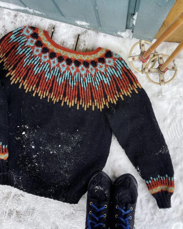 Hopi schwarz und rot