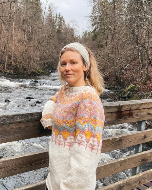 Matoaka rundfelling pudderrosa