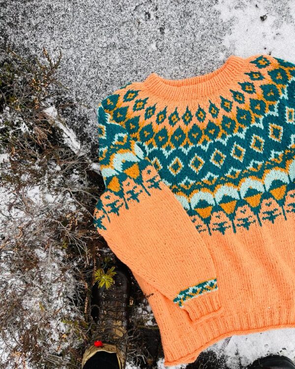 Matoaka rundfelling lys oransje