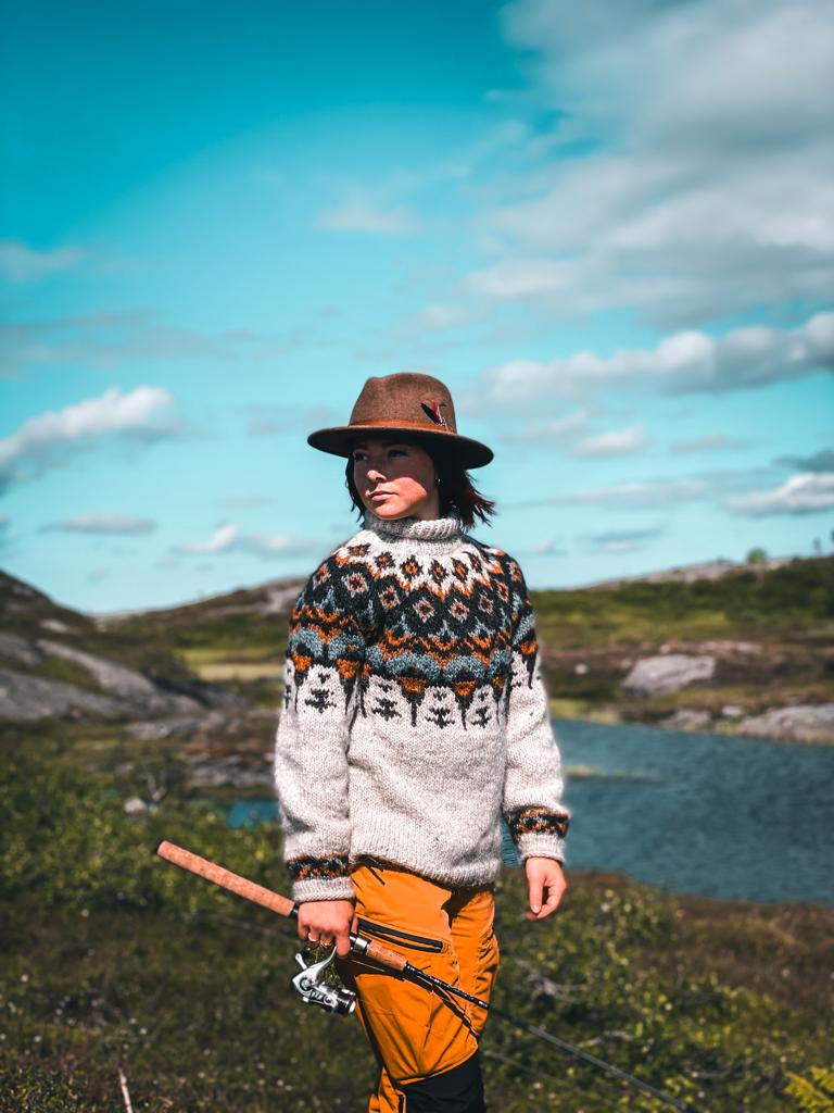 Matoaka polar fleece (digital recipe) Linka Neumann Wilderness sweaters