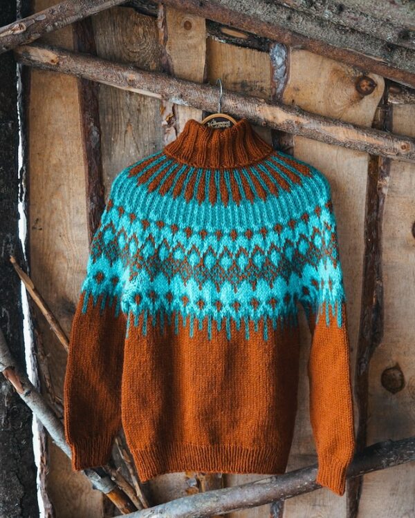 Føyka melert kobberbrun