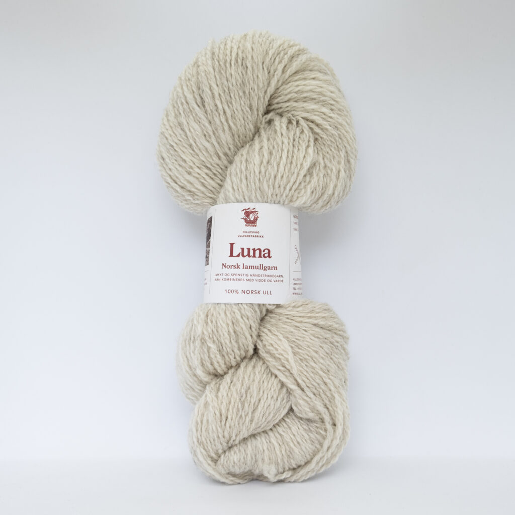 Luna lambswool yarn mottled light beige 449