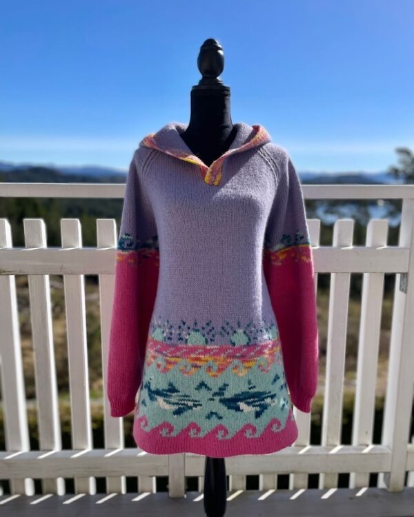 Naturverngenseren lys lilla og rosa