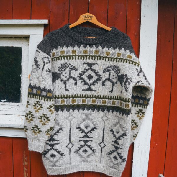 Pinto hestegenser grå