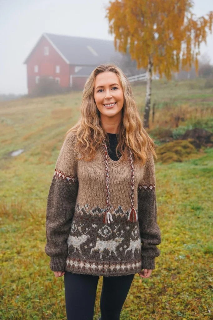 Boazo nude melert og håndfarget fra Villmarksgensere av Linka Neumann