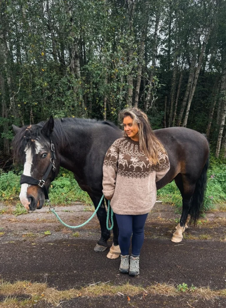 Norse-horse bark melert fra villmarksgensere av Linka Neumann