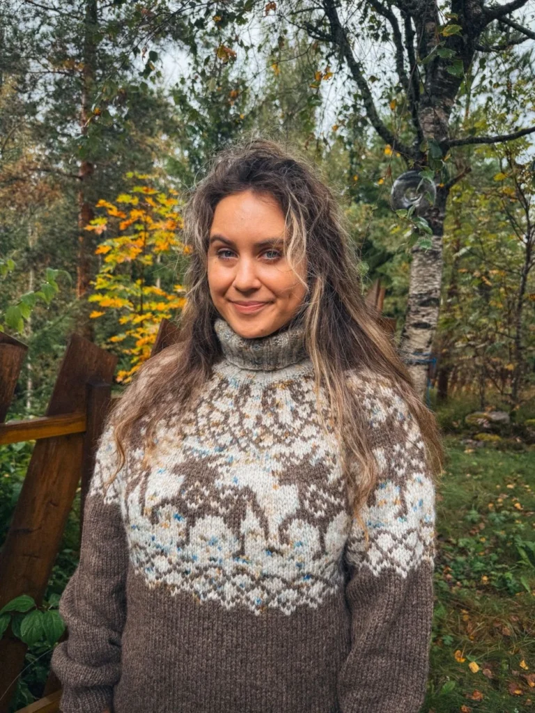 Norse-horse drivved og håndfarget 55 fra Villmarksgensere av Linka Neumann